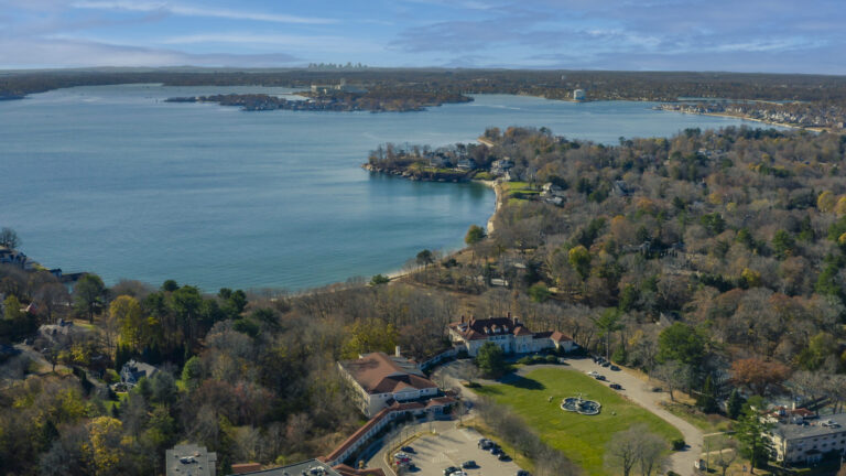 heartbeep marketing nh video production manchester nh, drone shot overlooking beverly massachusetts